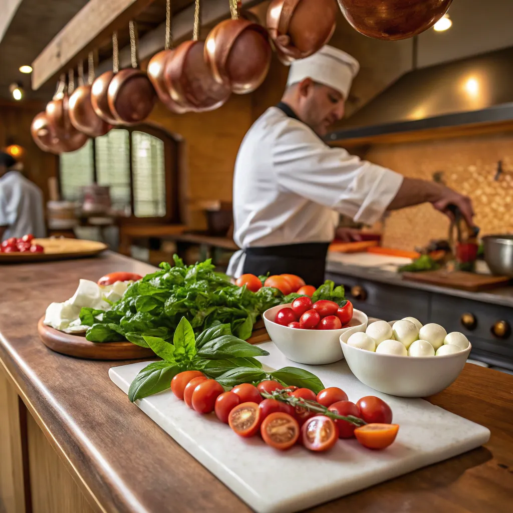 Traditional Italian Cuisine Preparation